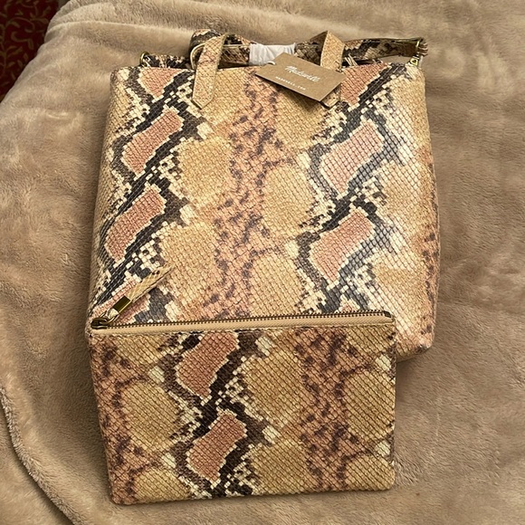 NWT Madewell crossbody and matching clutch bag - Picture 1 of 5